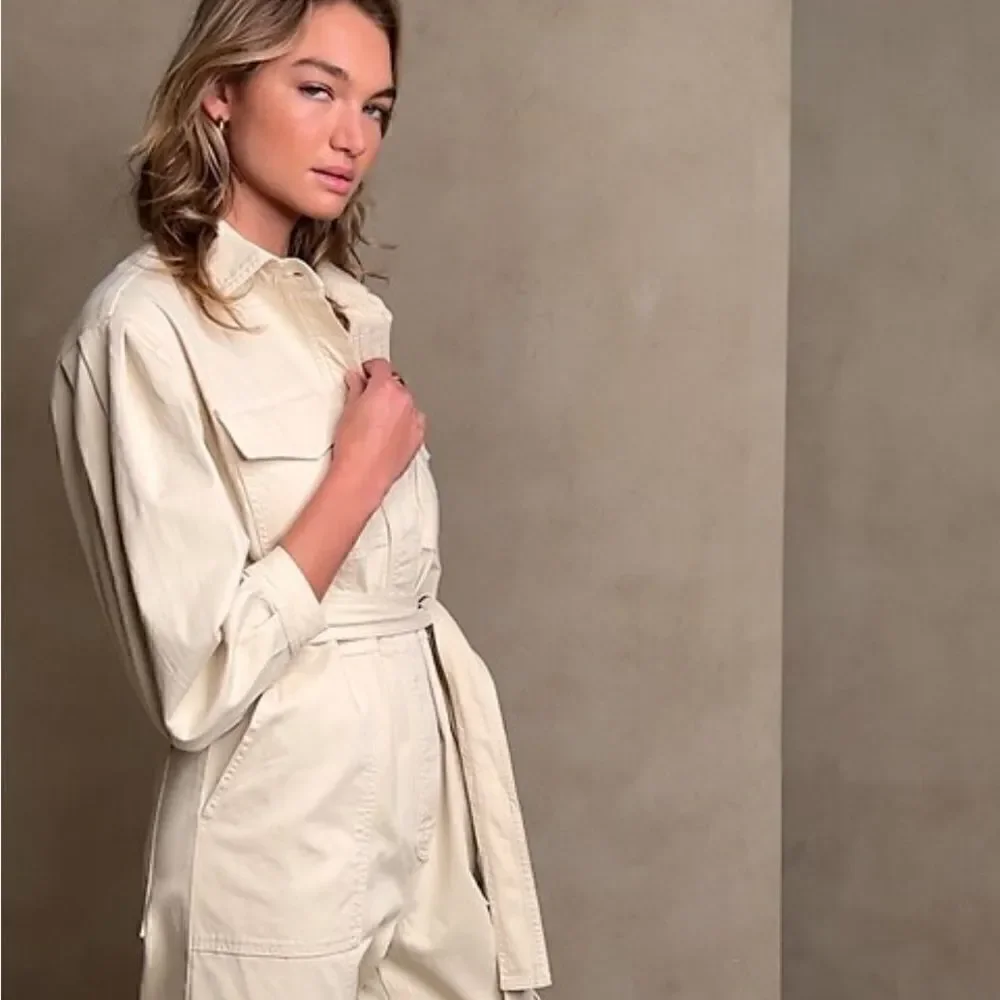 Banana Republic Andi Moleskin Flight Jumpsuit